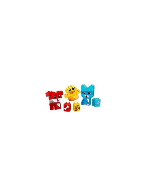 10858 - LEGO DUPLO Kezdőkészletek Első házikedvencek kirakóm