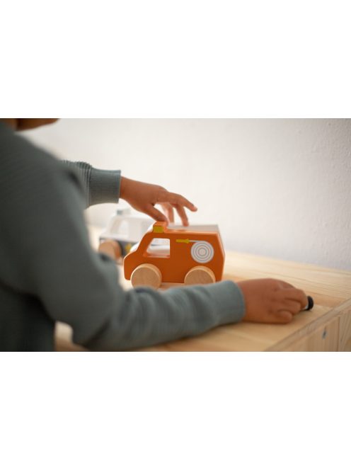 Fa tűzoltó játékautó - Tryco