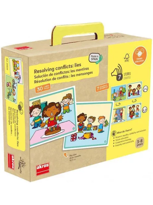 Konfliktuskezelés - Hazugságok Akros fejlesztő társasjáték