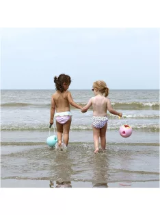   Quut – Mini Ballo homokozó és strandolós vödör Rózsaszín+Sárga