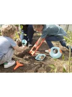 Quut – Homokozó lapát szitával Sötét kék+Menta