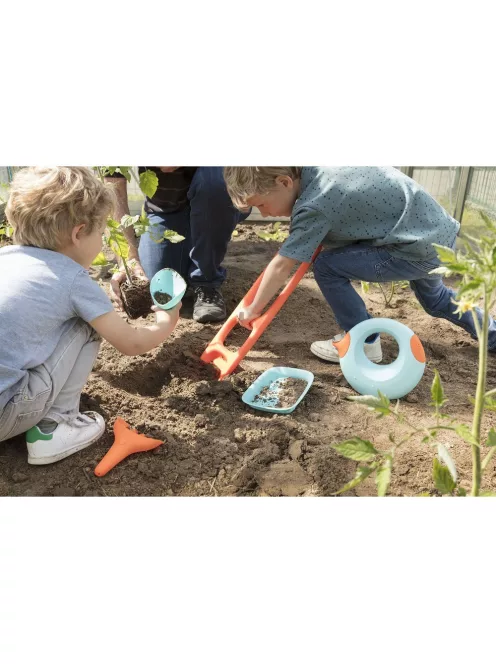 Quut – Homokozó lapát szitával Sötét kék+Menta