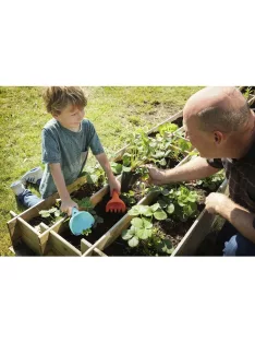 Quut – Homokozó gereblye és ásó  Kék+Zöld