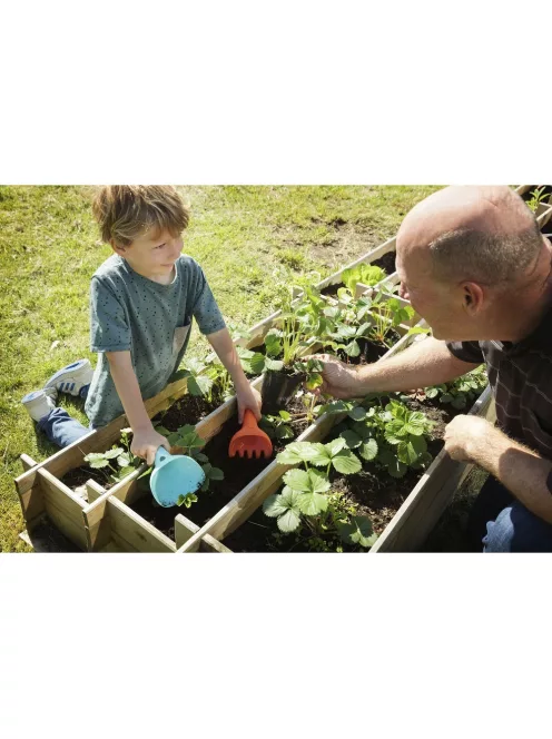 Quut – Homokozó gereblye és ásó  Kék+Zöld