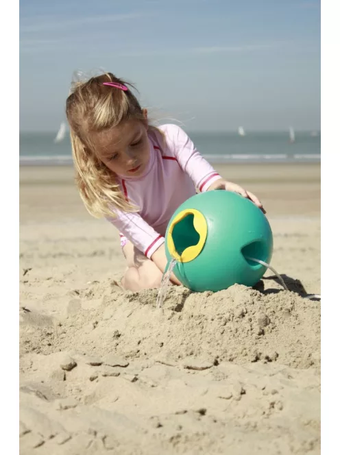 Quut – Ballo homokozó és strandolós vödör Lagúna zöld+Halvány Sárga