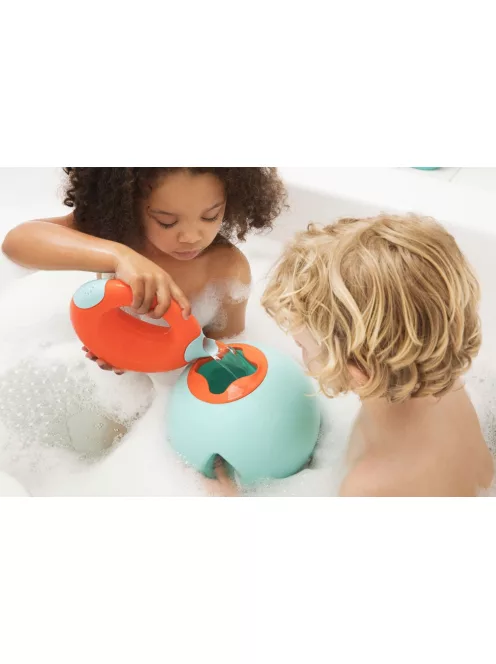 Quut – Ballo homokozó és strandolós vödör Kék+Narancssárga