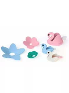 Quut-Hattyúk tava 3D fürdős puzzle