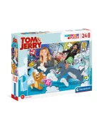 Clementoni - 24 db-os puzzle - SuperColor puzzle -Tom és Jerry
