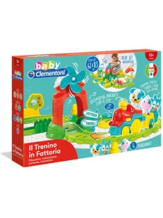Interaktív vasúti pálya szett - Clementoni - Bébijáték