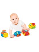 Clementoni Puha bébiautó - Baby Soft & Go - (Több változatban)