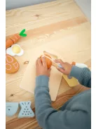 Tryco fa játék vágódeszka étellel