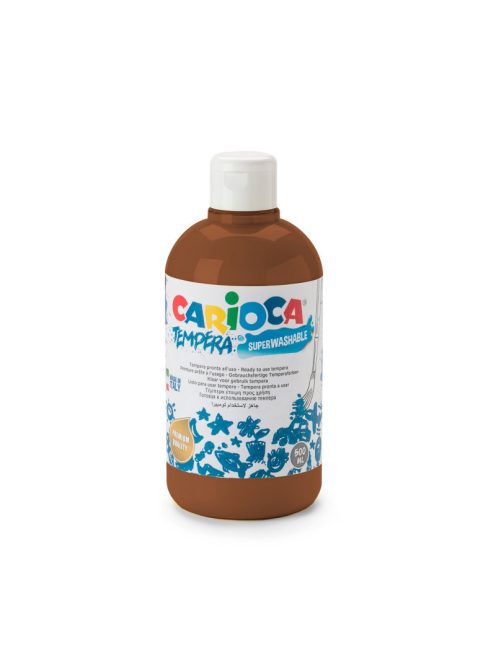 Carioca tempera - Barna - 500 ml