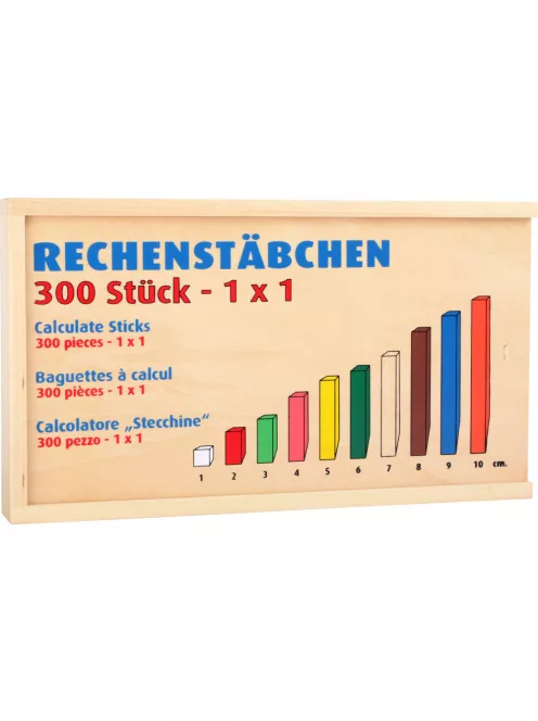 Színes rúd készlet - matematikai taneszköz - Legler