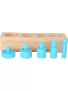 Színes hengerek - Montessori játék - Legler