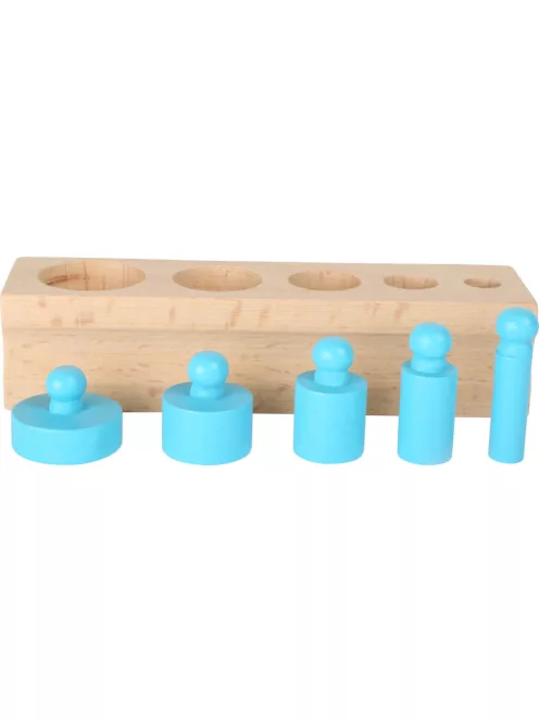 Színes hengerek - Montessori játék - Legler
