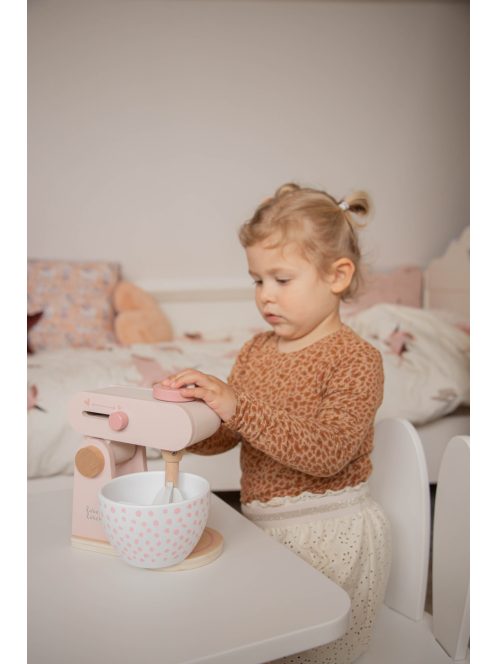 Label-Label Mixer szett fából - Rózsaszín