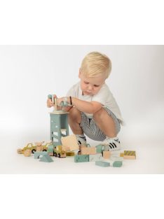 Label-Label Darus készlet, tartozékokkal - Fa játék