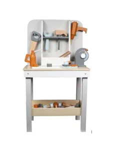 Tryco - Munkapad, szerszámokkal - Fa játék