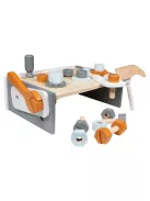 Tryco - Szerelőasztal fából - Kiegészítőkkel - Fajáték