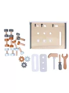 Tryco - Szerelőasztal fából - Kiegészítőkkel - Fajáték