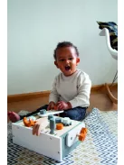 Tryco - Szerelőasztal fából - Kiegészítőkkel - Fajáték