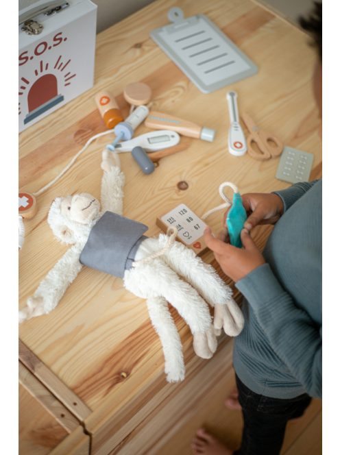 Tryco orvosi táska: Fa játék készlet