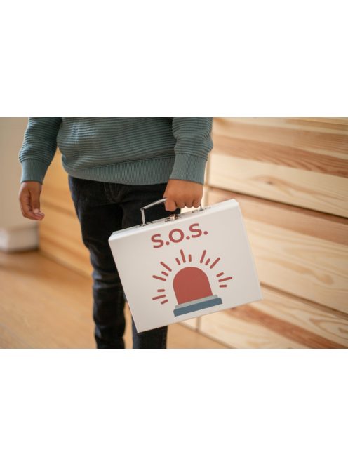 Tryco orvosi táska: Fa játék készlet