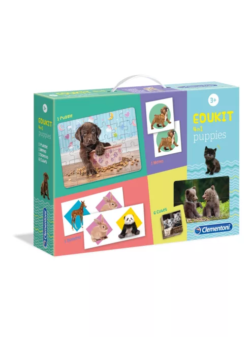 Állatkölykök 4 az 1-ben játékgyűjtemény - Clementoni