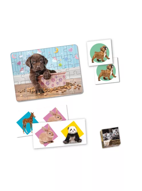 Állatkölykök 4 az 1-ben játékgyűjtemény - Clementoni