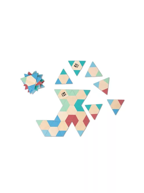 Háromszög dominó - BS Toys