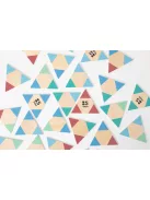 Háromszög dominó - BS Toys