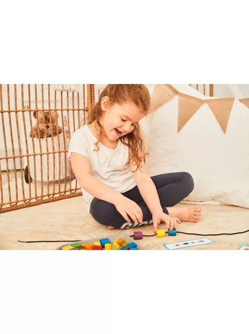 Fun Play - Gyöngy építőelemek - Fejlesztő játék - Edx Education