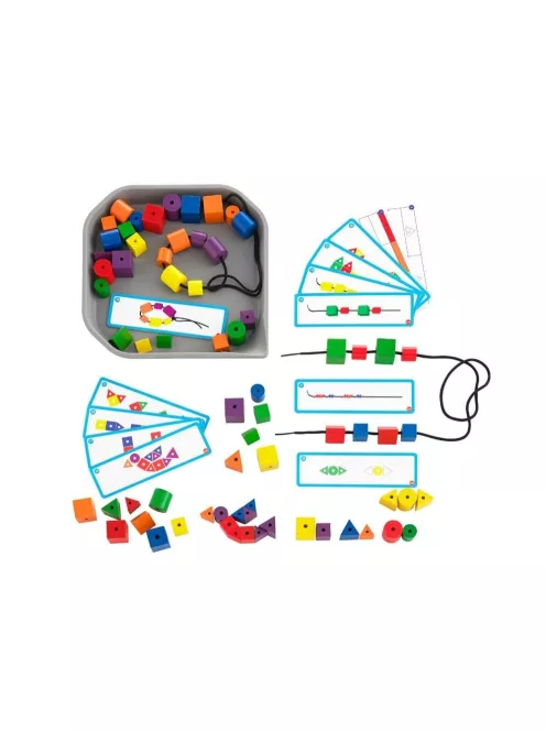 Fun Play - Gyöngy építőelemek - Fejlesztő játék - Edx Education