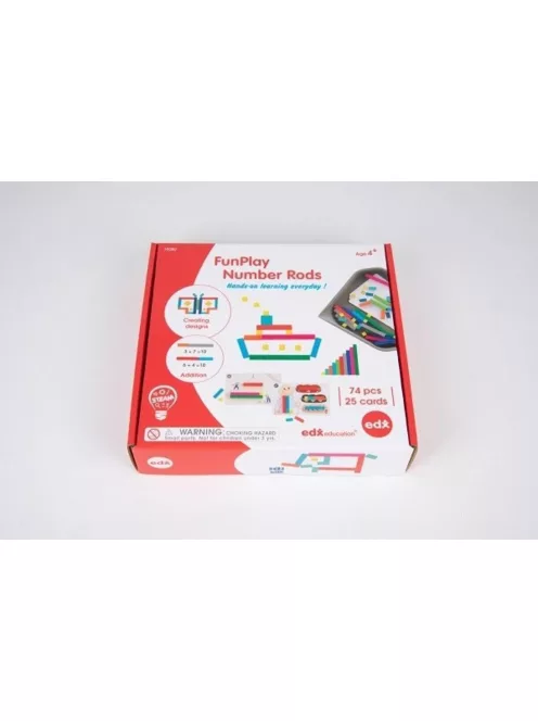 Fun Play - Számoljunk rudakkal - Fejlesztő játék - Edx Education