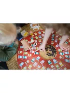 BS Toys - Macskák kalapban kombinációs készség fejlesztő játék