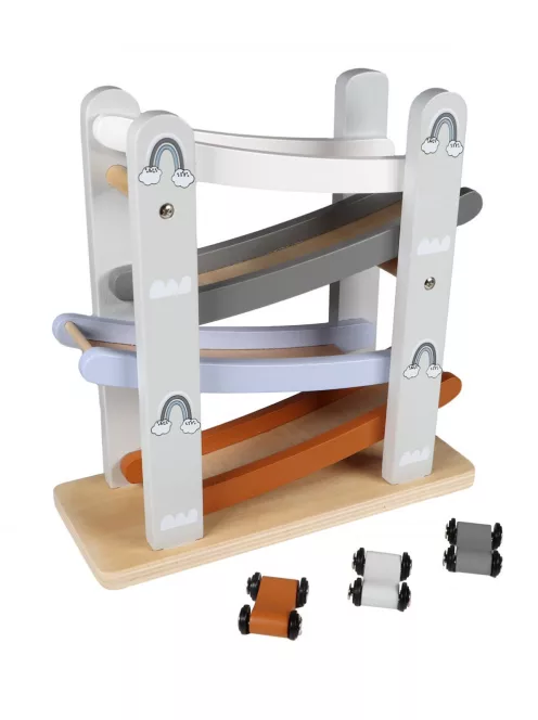 Tryco - fából készült versenypálya kisautókkal