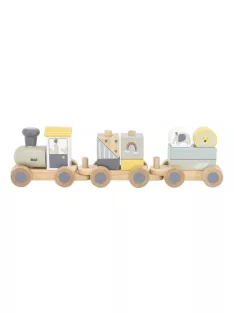 Tryco - fa vonat kockákból