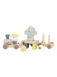 Tryco - fa vonat kockákból