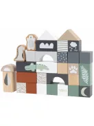 Tryco - 50 db-os fa építőkocka szett