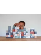 Tryco - 50 db-os fa építőkocka szett