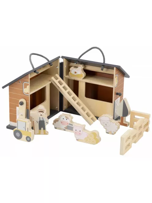 Tryco - fa összecsukható farm kiegészítőkkel