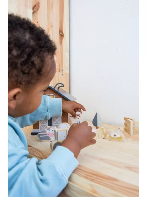 Tryco - fa összecsukható farm kiegészítőkkel