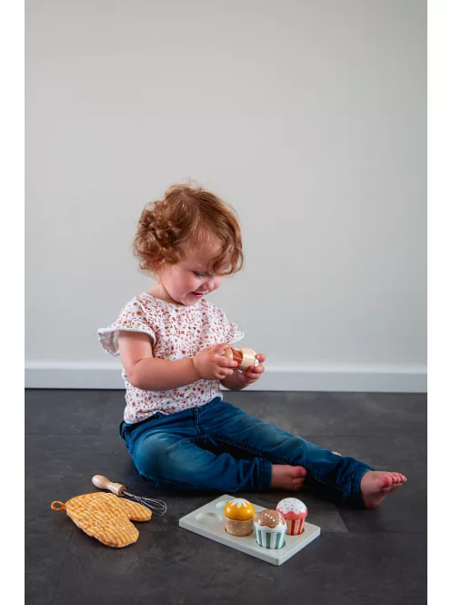 Tryco - fából készült muffin szett