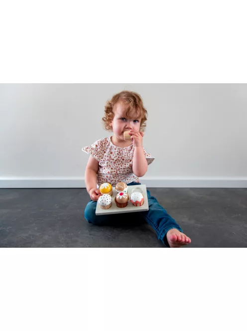 Tryco - fából készült muffin szett