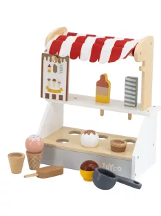 Tryco - fából készült fagyis pult