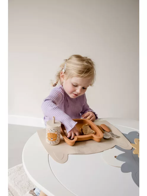 Tryco - szilikon tányér leopárdos