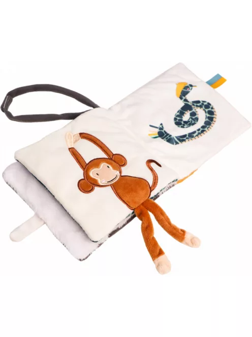 Tryco Plüss babakönyv dzsungel állatai