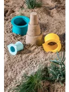 Quut - Alto homokvár építő szett - Zöld+Kék+Sárga