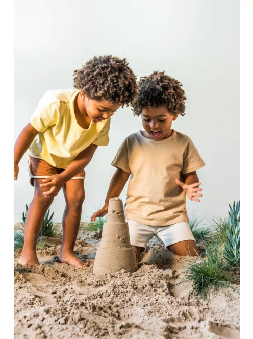 Quut - Alto homokvár építő szett - Zöld+Kék+Sárga