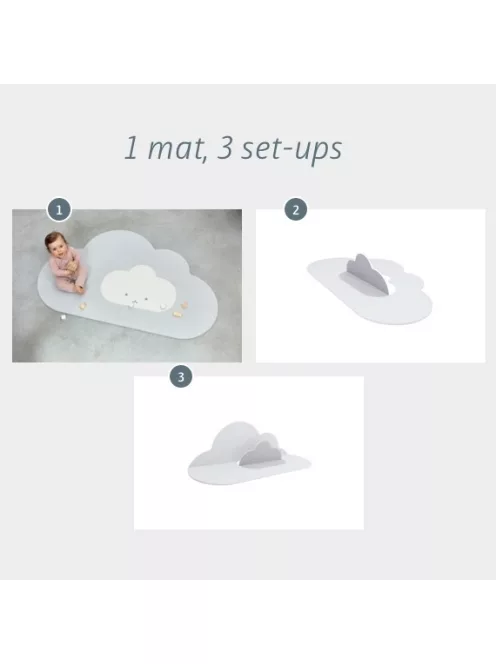 Quut - játszószőnyeg - gyöngy szürke - S-es